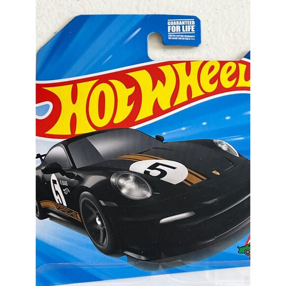 Poshmark: Porsche 911 GT3 Hot Wheels Black Race Day 2024 1:64 - Picture 5 of 9